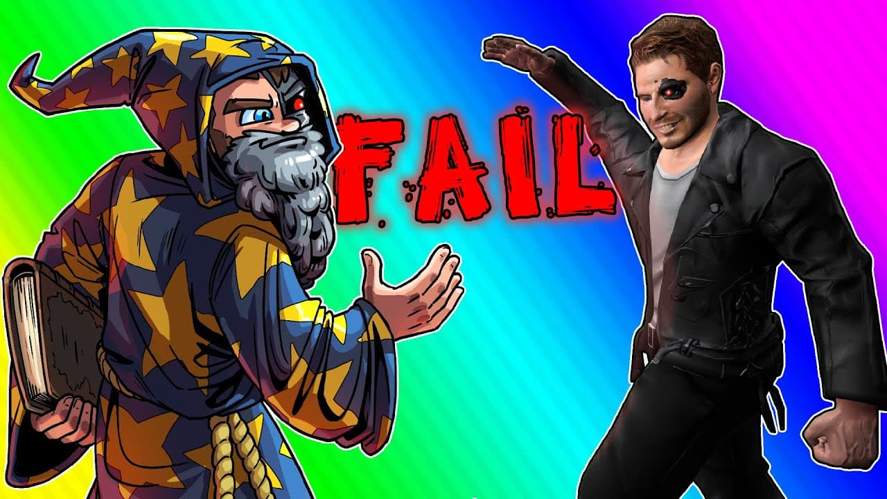 Wizard Game and Gmod Not So Scary Maps! &#8211; Day of Failure 3