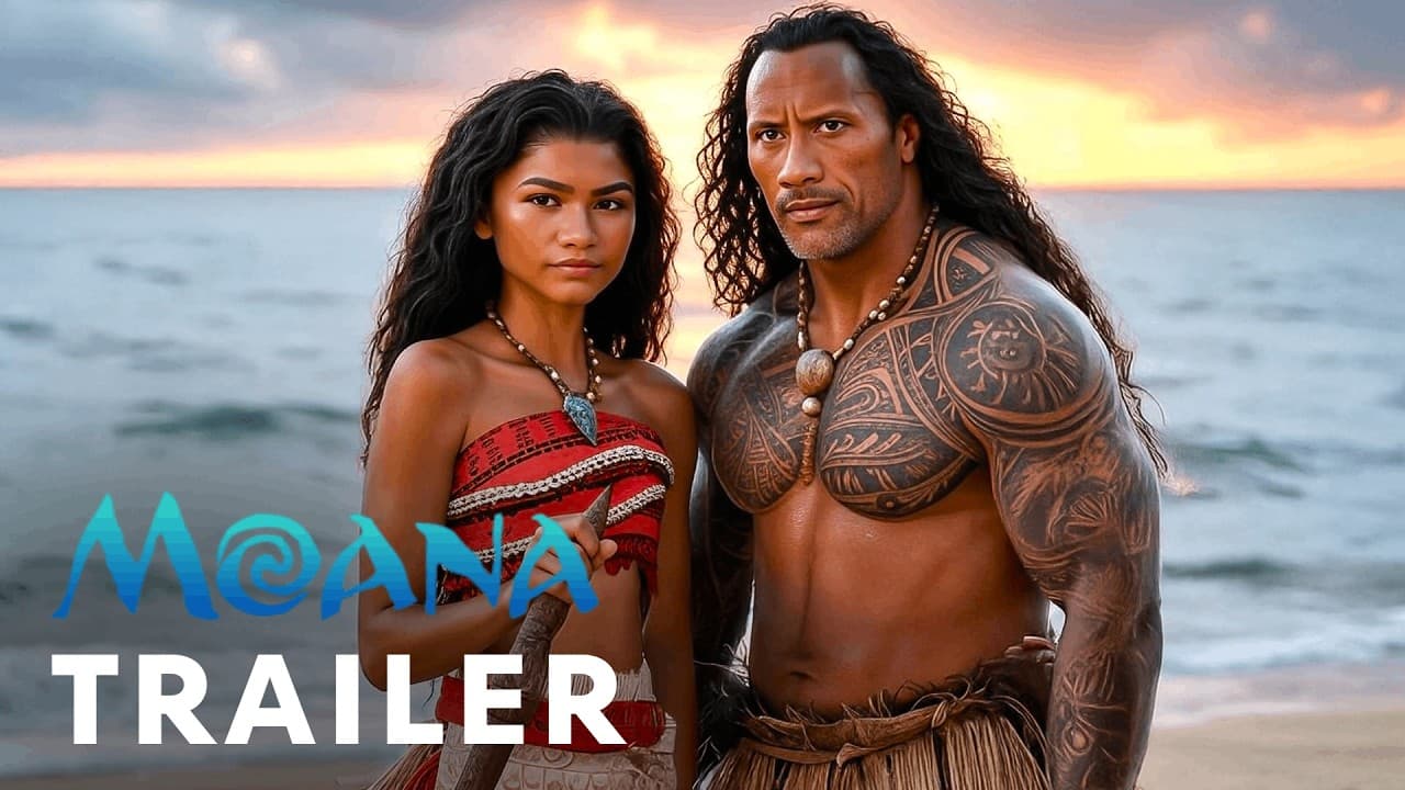Moana: Live Action (2025) &#8211; First Trailer | Dwayne Johnson, Zendaya | Concept