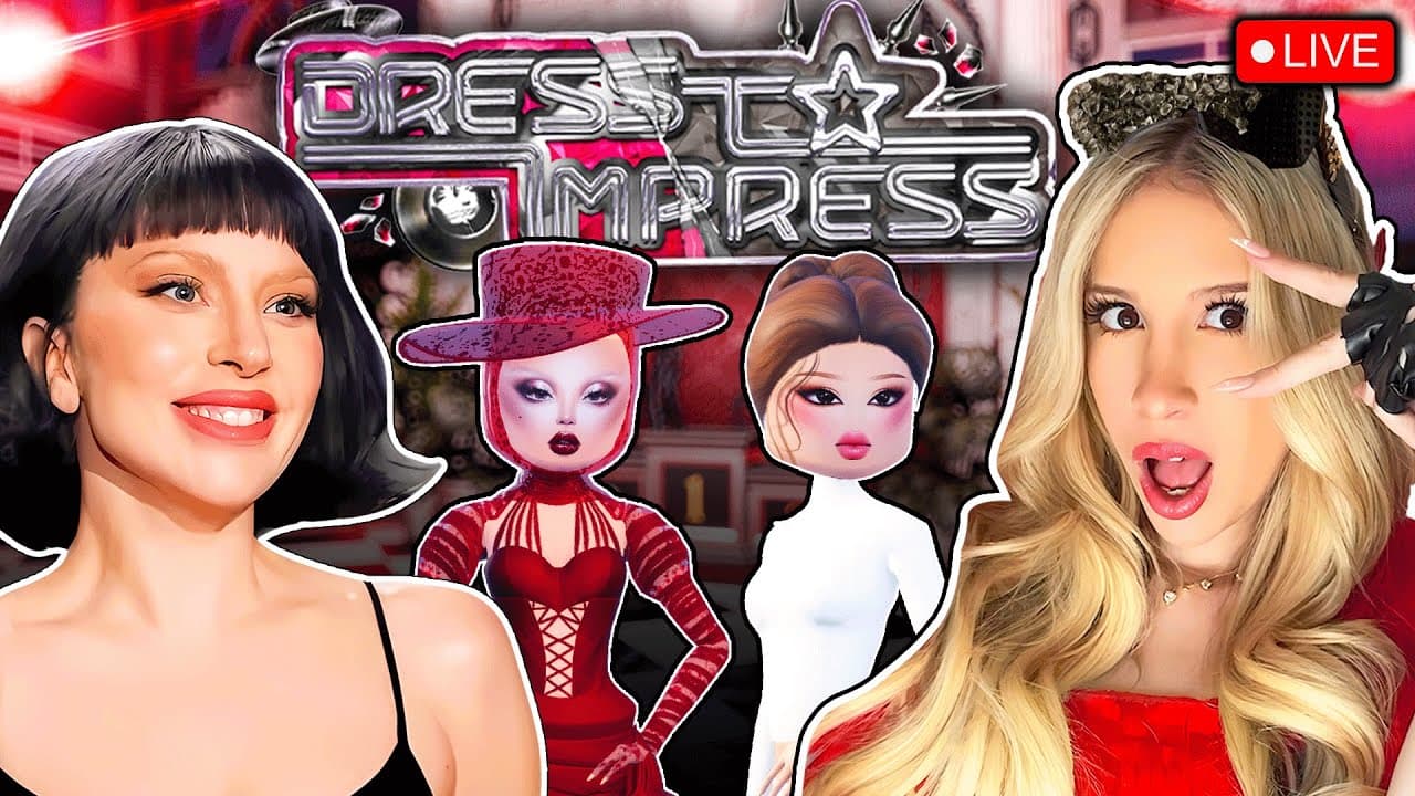 🔥MEETING LADY GAGA IN DRESS TO IMPRESS&#8230; *NEW SECRET BADGE + NEW CODE ITEM*