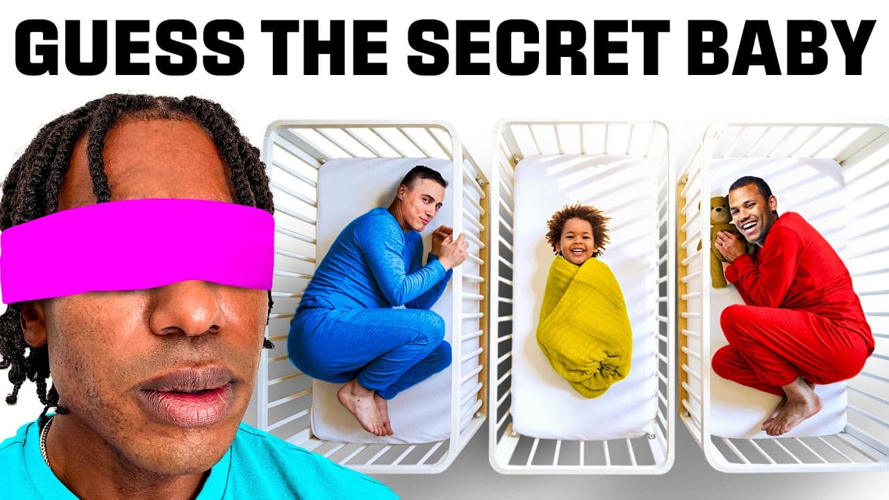 5 Adults vs 1 Secret Baby (Boy Edition)