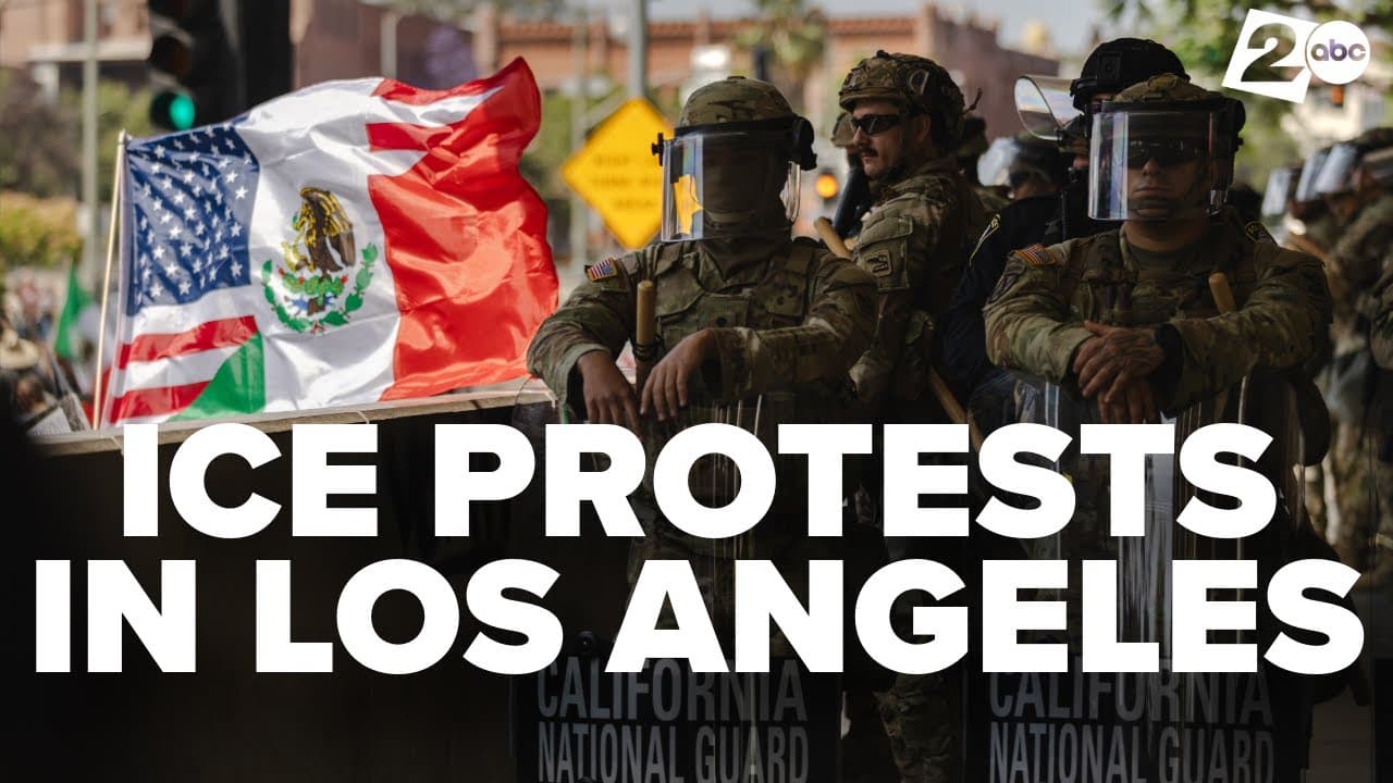 Los Angeles protests against ICE immigration raids continue; U.S. Marines, National Guard deployed
