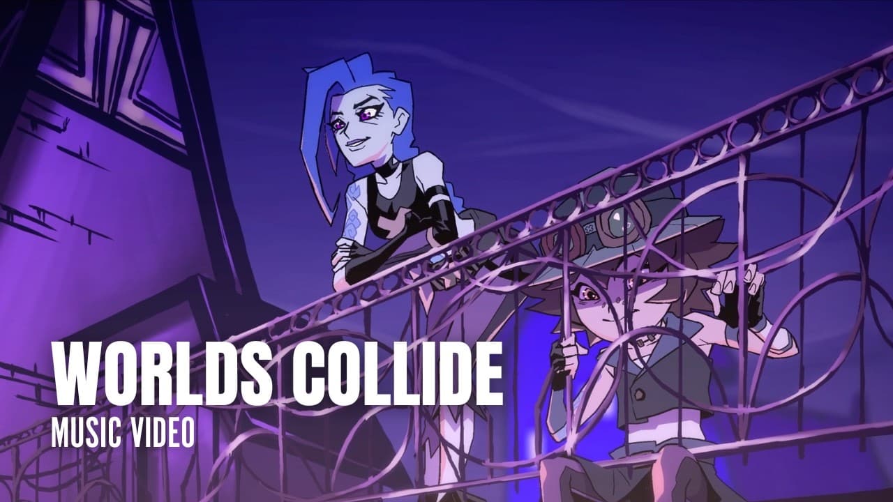 JVKE, Arcane – Worlds Collide (feat. Reed Shannon, Livingston) (Official Animated Music Video)